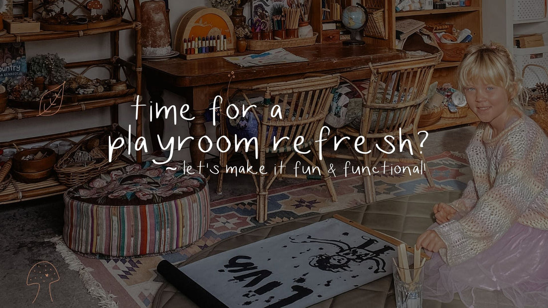 How to Refresh Your Playroom with Montessori & KonMari Magic