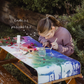 Rainbow Magic Canvas & Brush Set: Paint with just water!