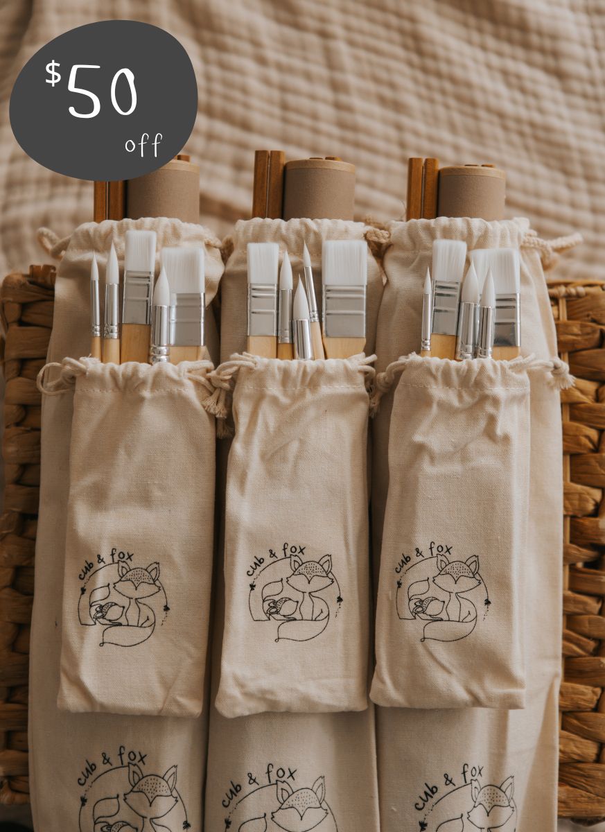 BUY 3: Magic Canvas & Brush Set