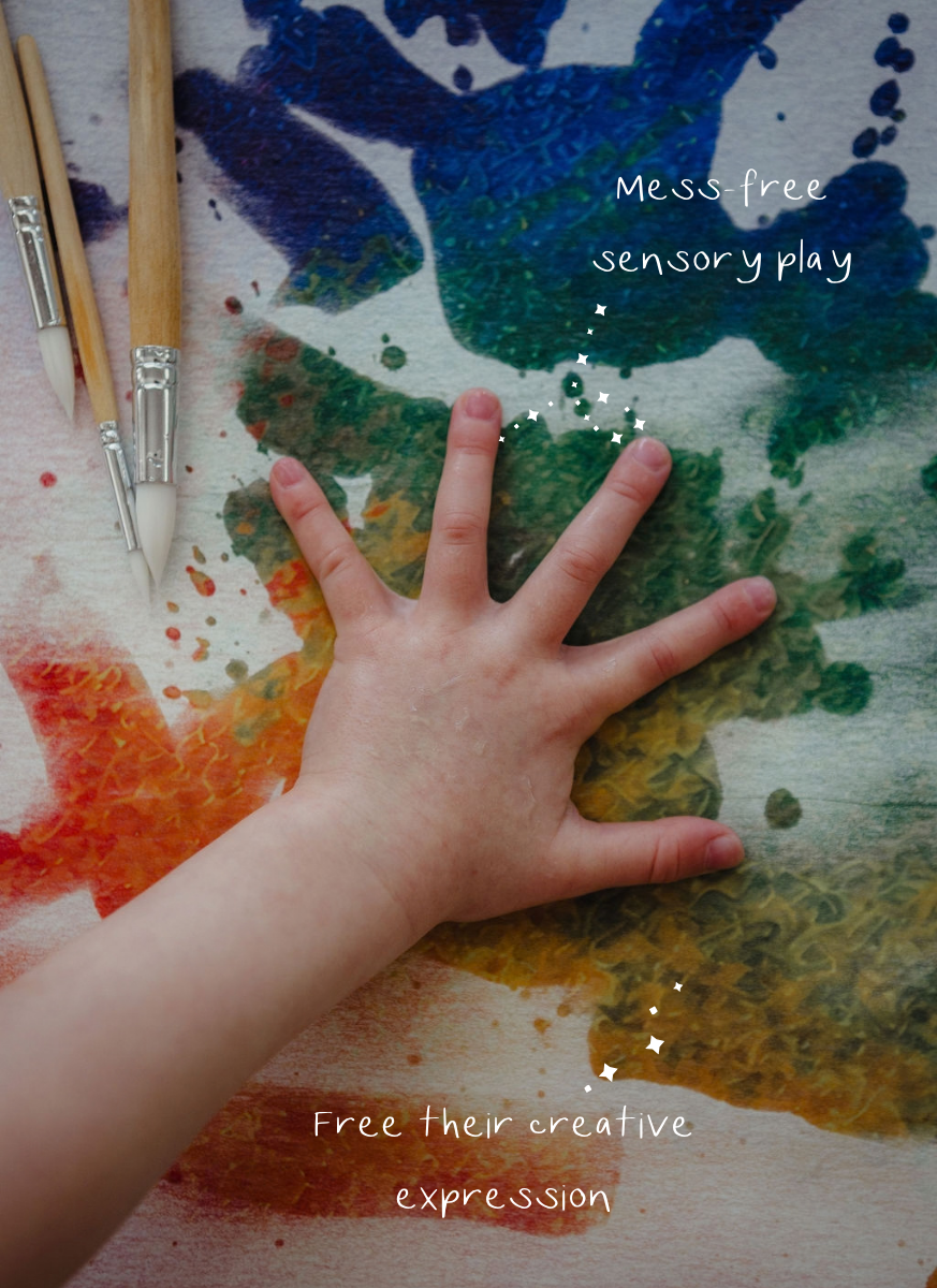 Rainbow Magic Canvas & Brush Set: Paint with just water!