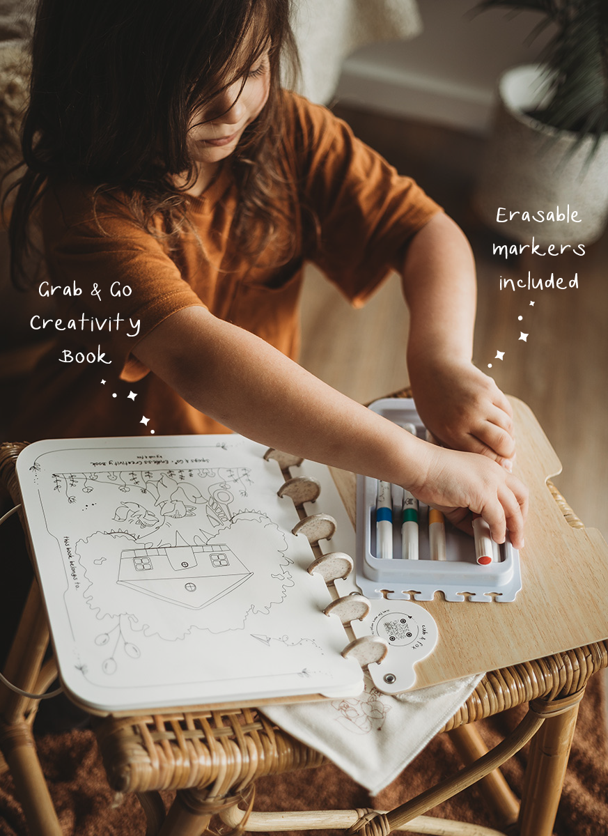 Creativity Book & Mess-Less Markers