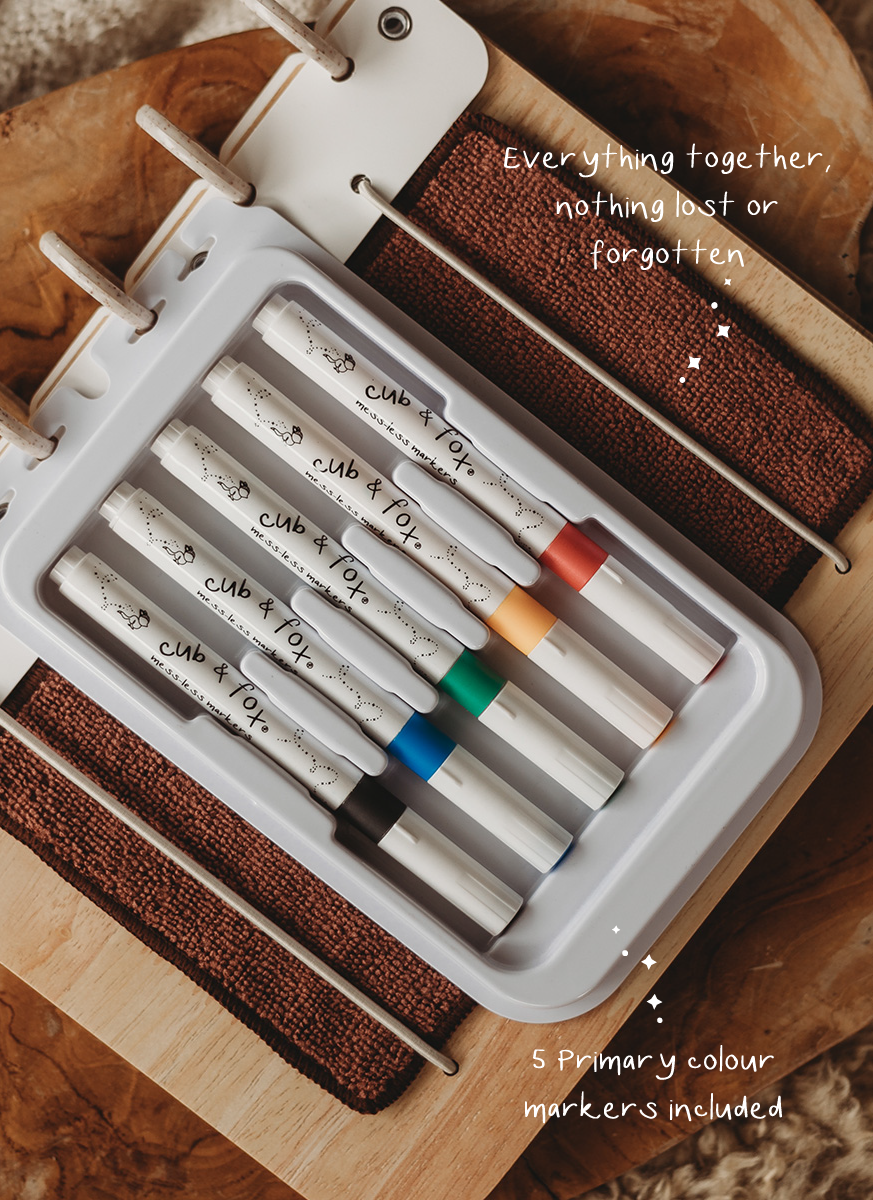 Creativity Book & Mess-Less Markers