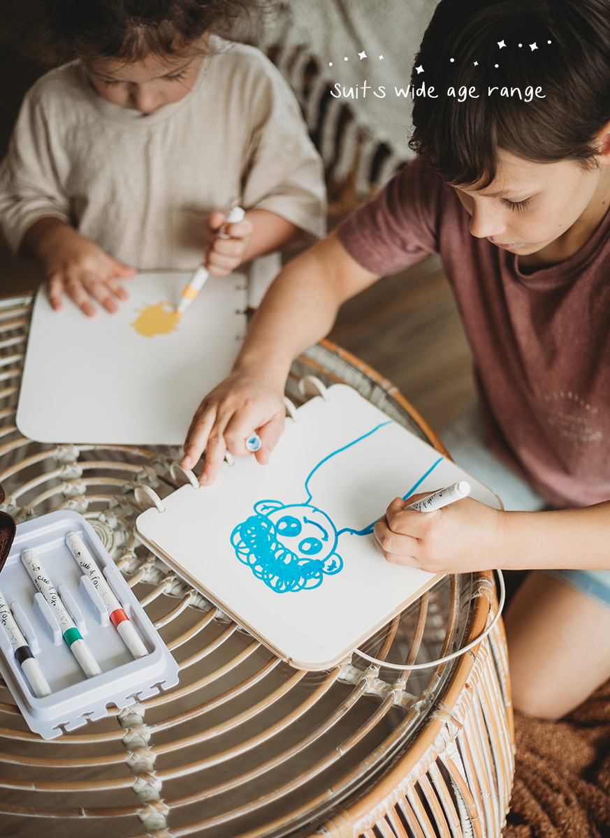 Creativity Book & Mess-Less Markers