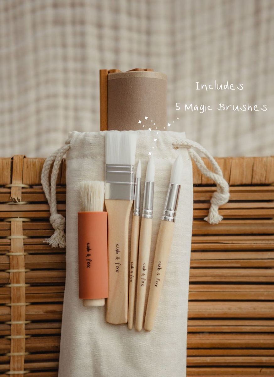Rainbow Magic Canvas & Brush Set: Paint with just water!