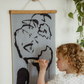 Original Magic Canvas & Brush Set: Paint with just water!