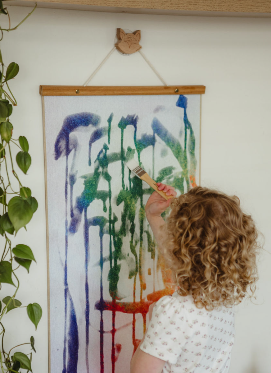Rainbow Magic Canvas & Brush Set: Paint with just water!