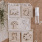 Woodland Stencil + Stamp Set