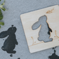 Woodland Stencil + Stamp Set